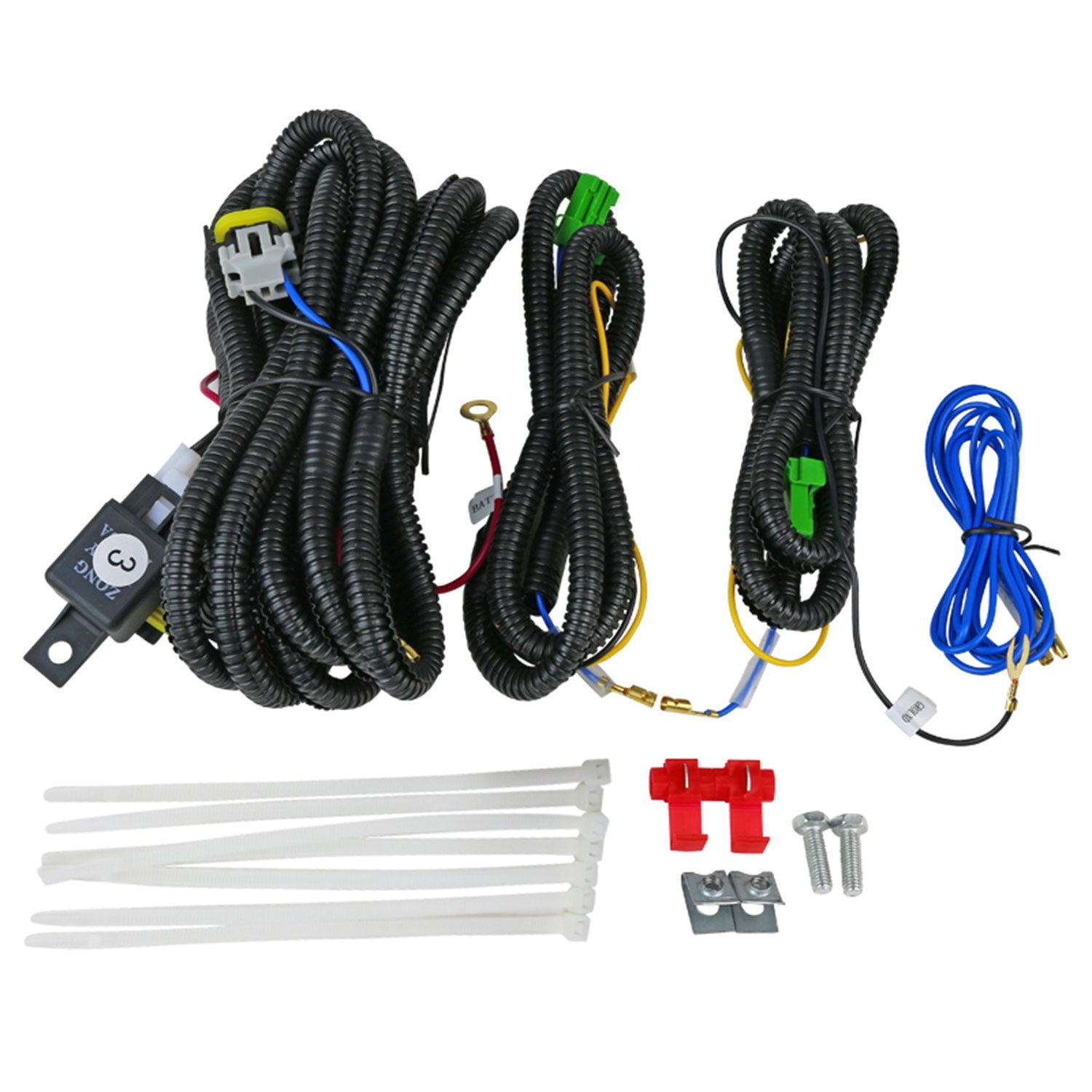 2004-2005 Acura TSX H11 Fog Lights Kit Chrome Housing/Clear Lens