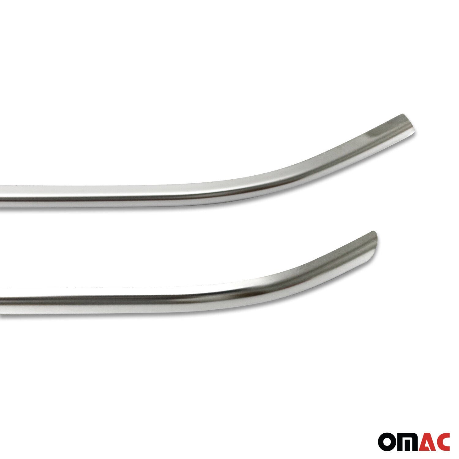 2010-2016 VW Amarok 4X2 Front Bumper Trim Molding Stainless Steel Silver 2 Pcs