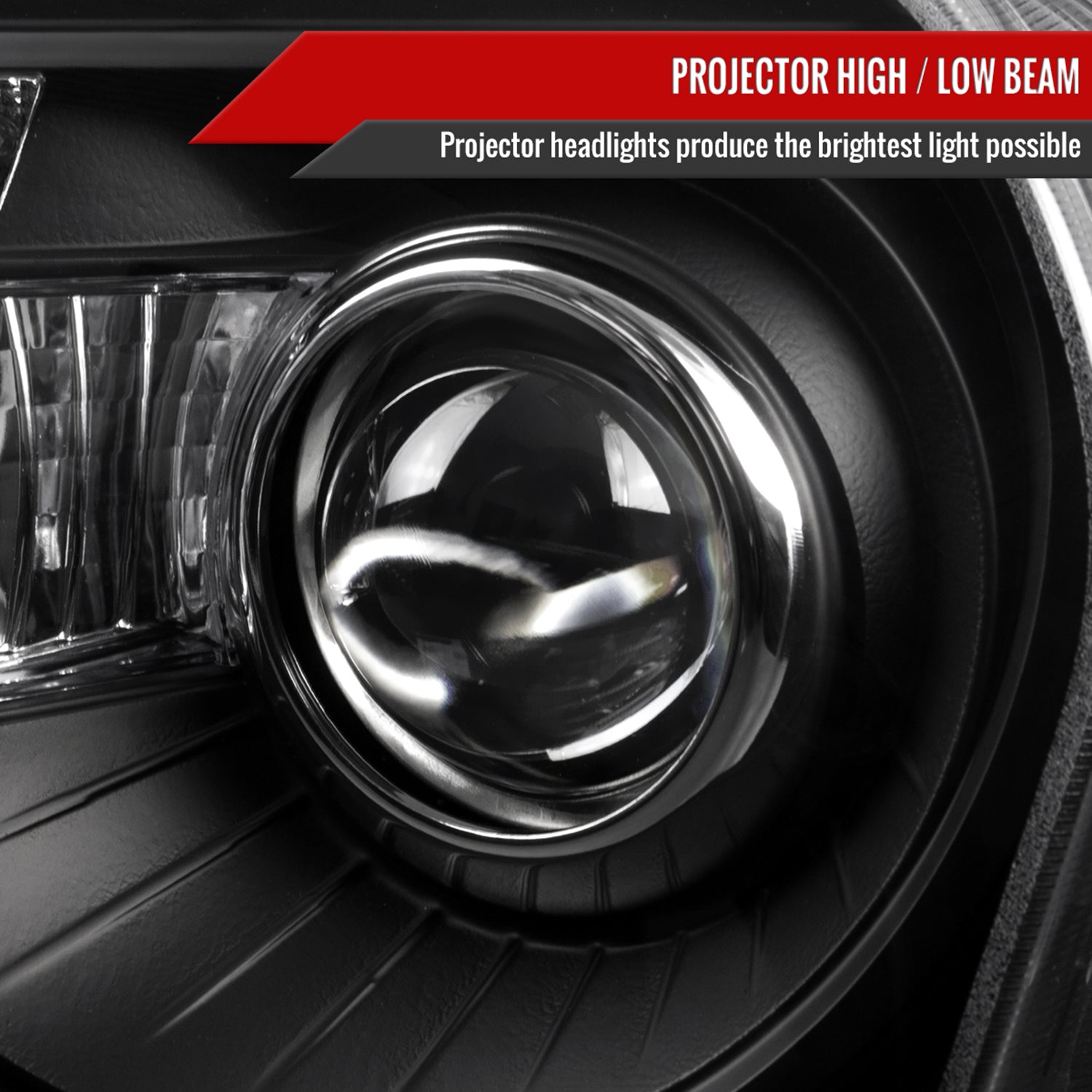 2005-2010 Chrysler 300 Base/LX/Touring Headlights LED Light&LED Signal Black