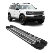 2021-2024 Ford Bronco Sport Nerf Bar Side Step Running Boards Alu 2x