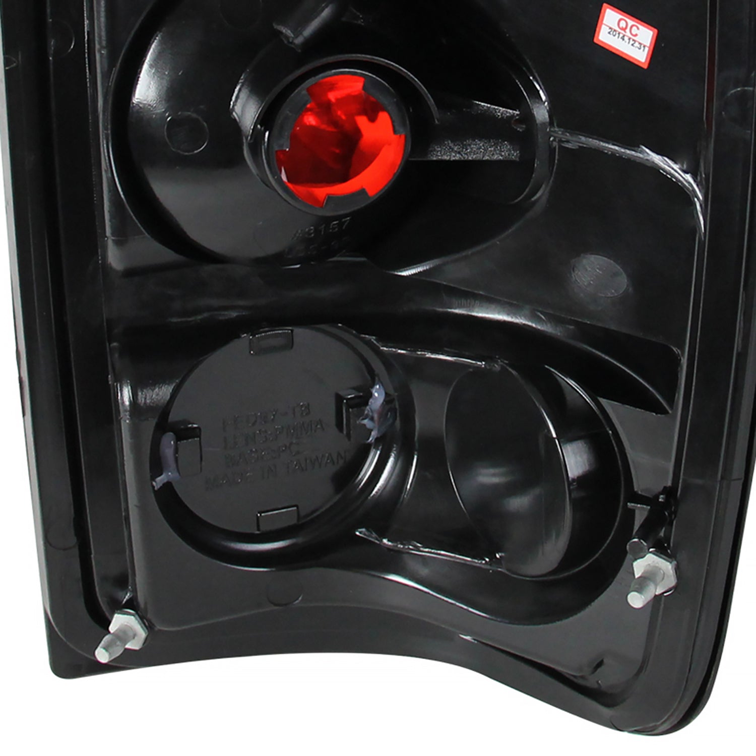 1997-2002 Ford Expedition Tail Lights Matte Black Housing/Clear Lens