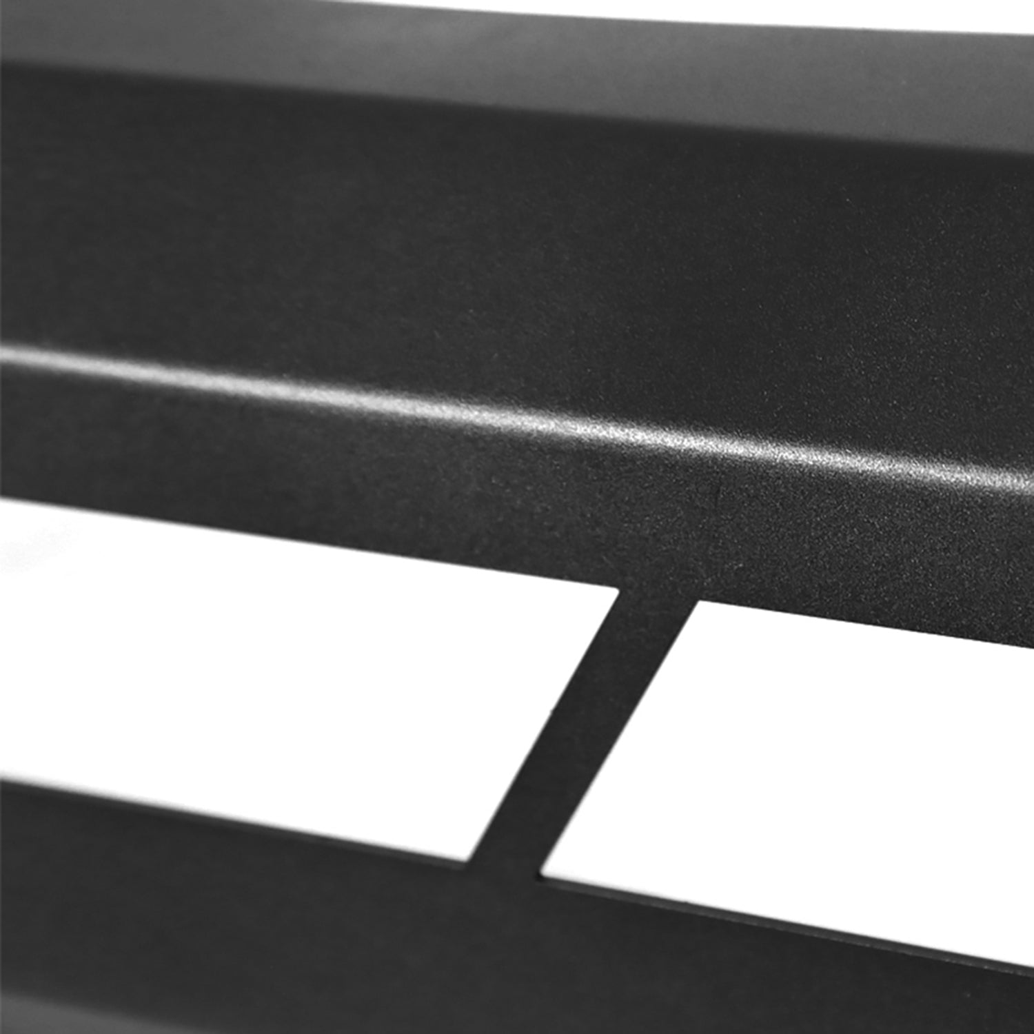 2017-2021 Ford F-250/F-350 Black Heavy Duty Steel Front Bumper LED Light Ports