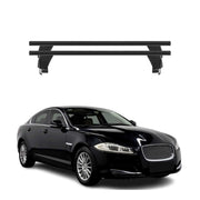2009-2015 Jaguar XF Sedan Roof Rack Cross Bars Black