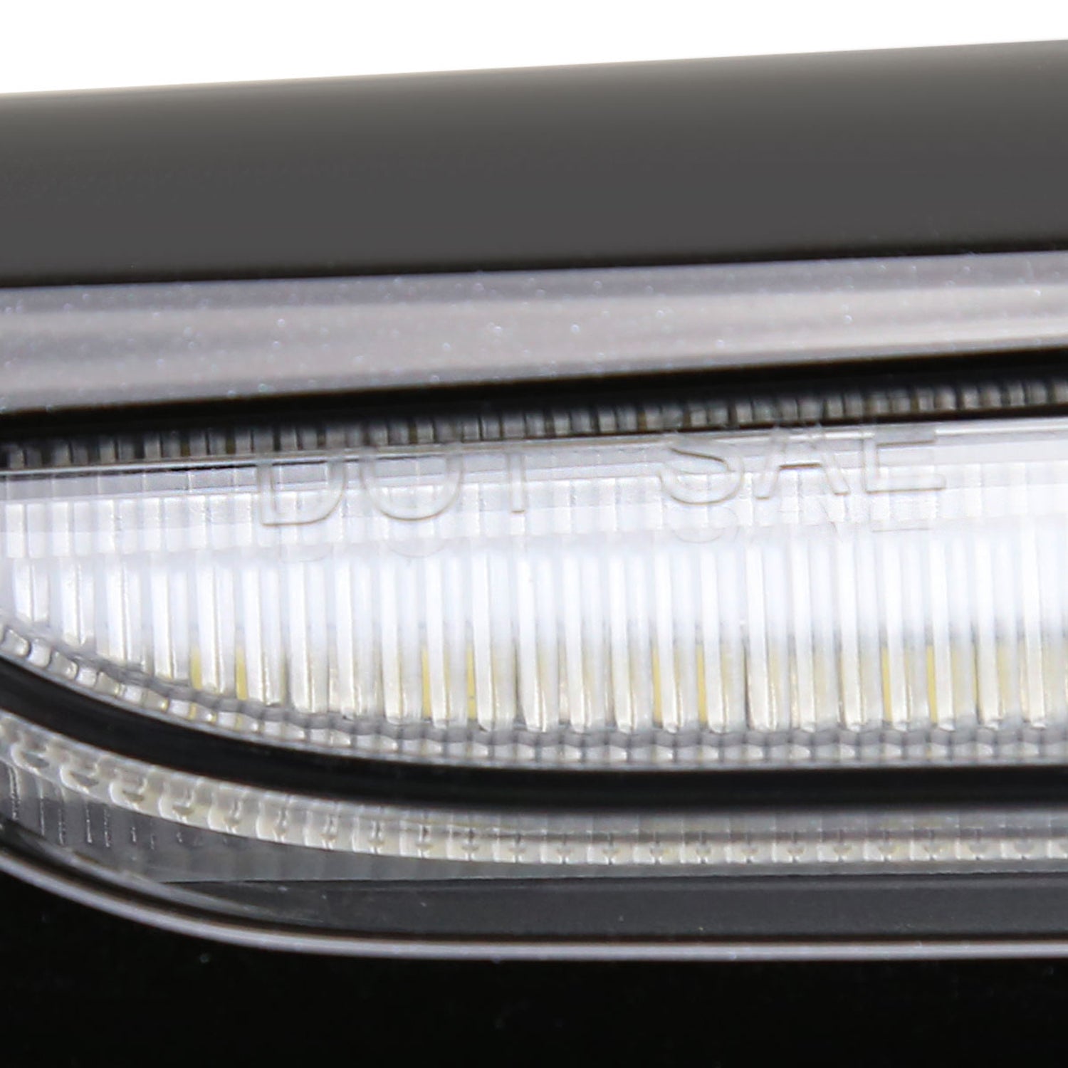 2018-2021 Subaru Impreza WRX STI LED Signal Fog Light Bezels Glossy Black