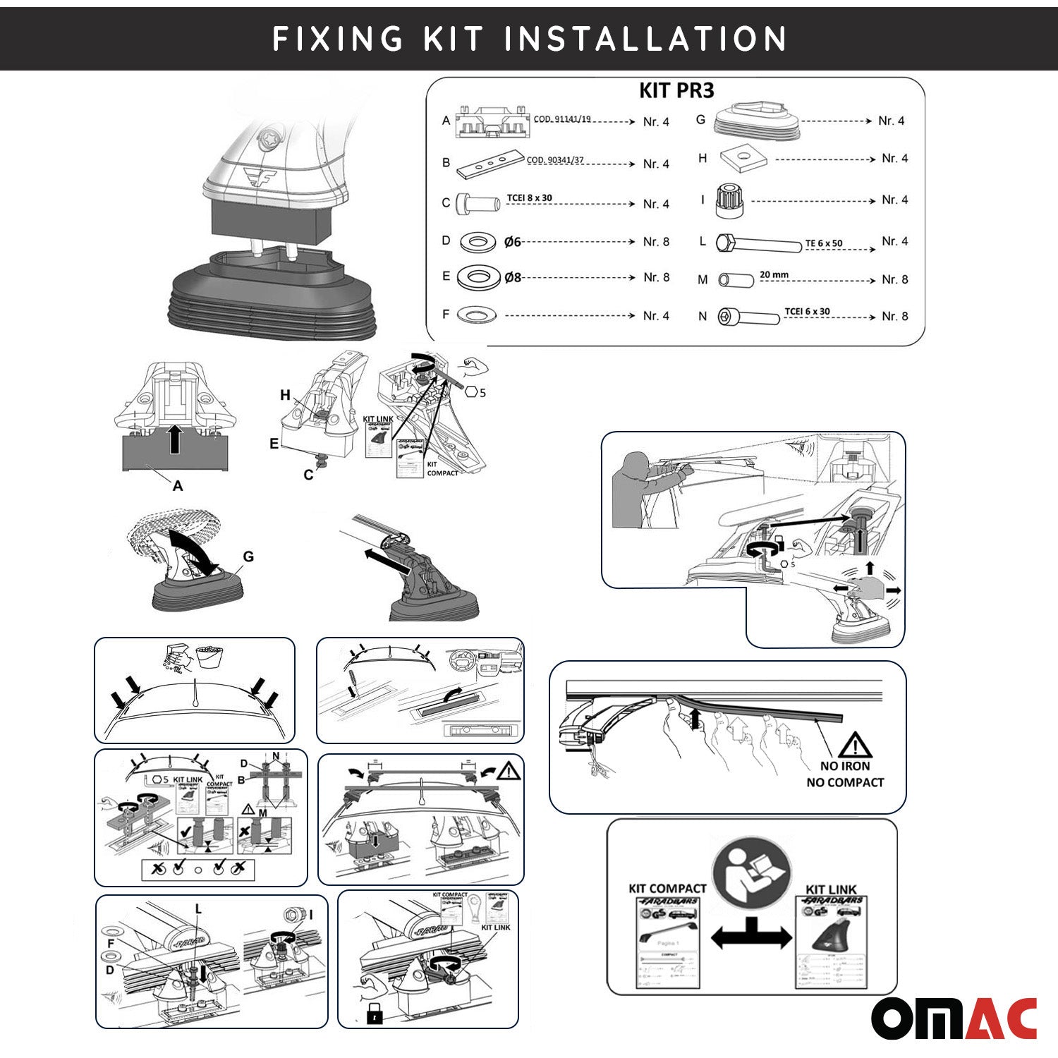 2009-2019 Subaru Forester OE Style Roof Racks Cross Bars Black