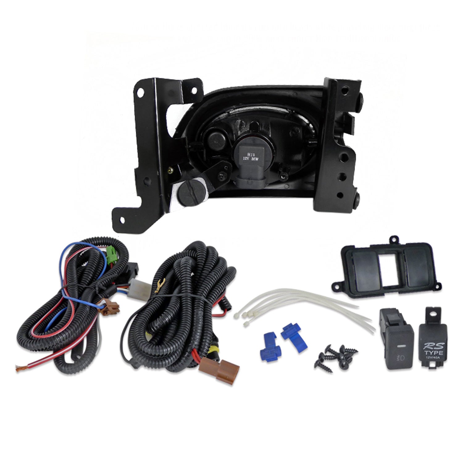 2006-2008 Honda Civic Sedan H11 Fog Lights Kit Chrome Housing/Yellow Lens