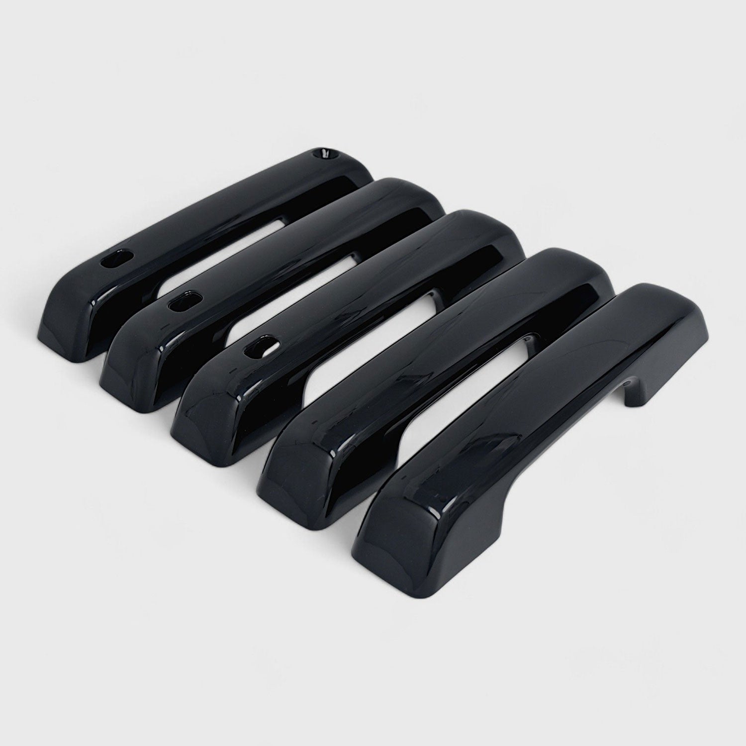 2021-2024 Ford Bronco Door Handle Cover Gloss Black 5Pcs ABS Plastic