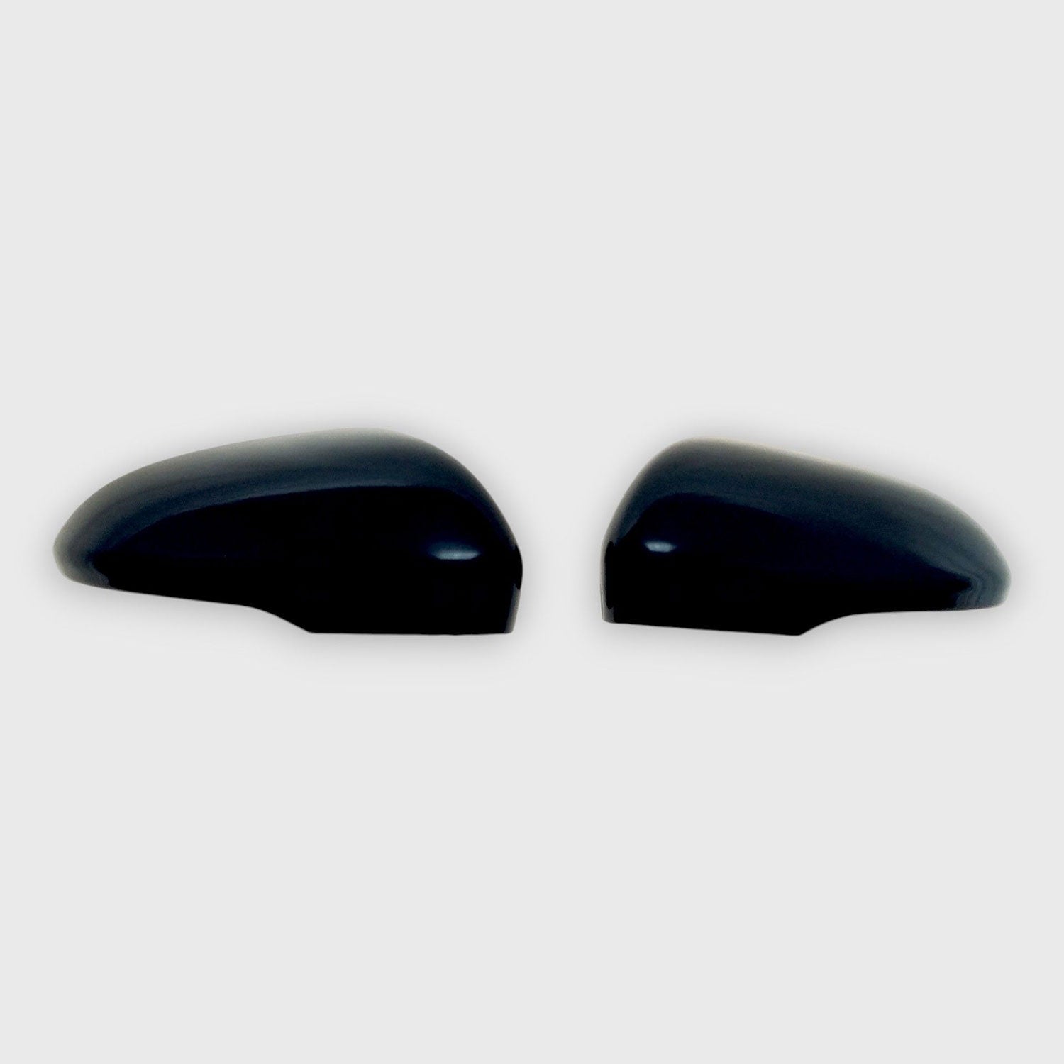 2013-2020 Ford Fusion Mirror Cover Caps Gloss Black 2Pcs ABS Plastic