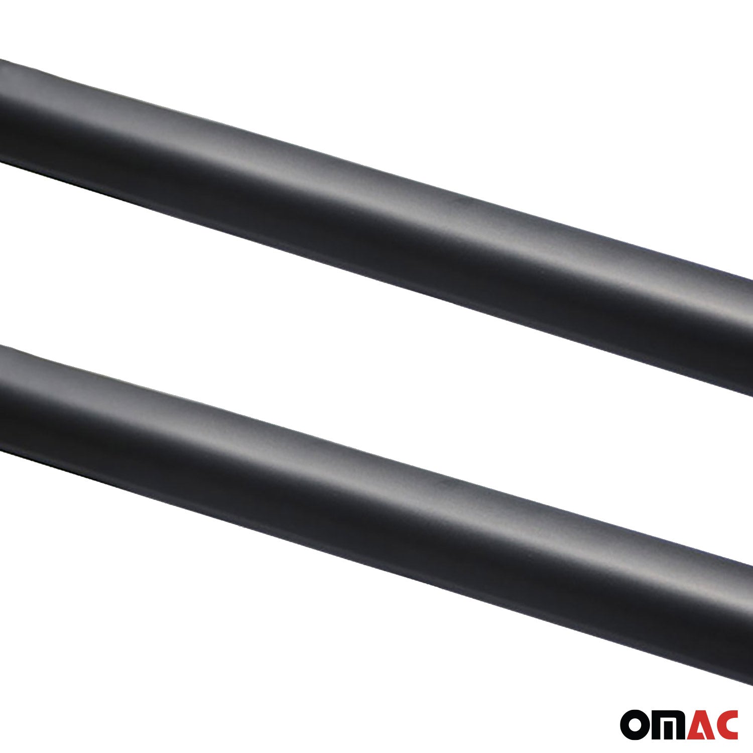 2015-2024 Ford Transit & E-Transit L2 Regular Roof Rack Rails Side Rails Black