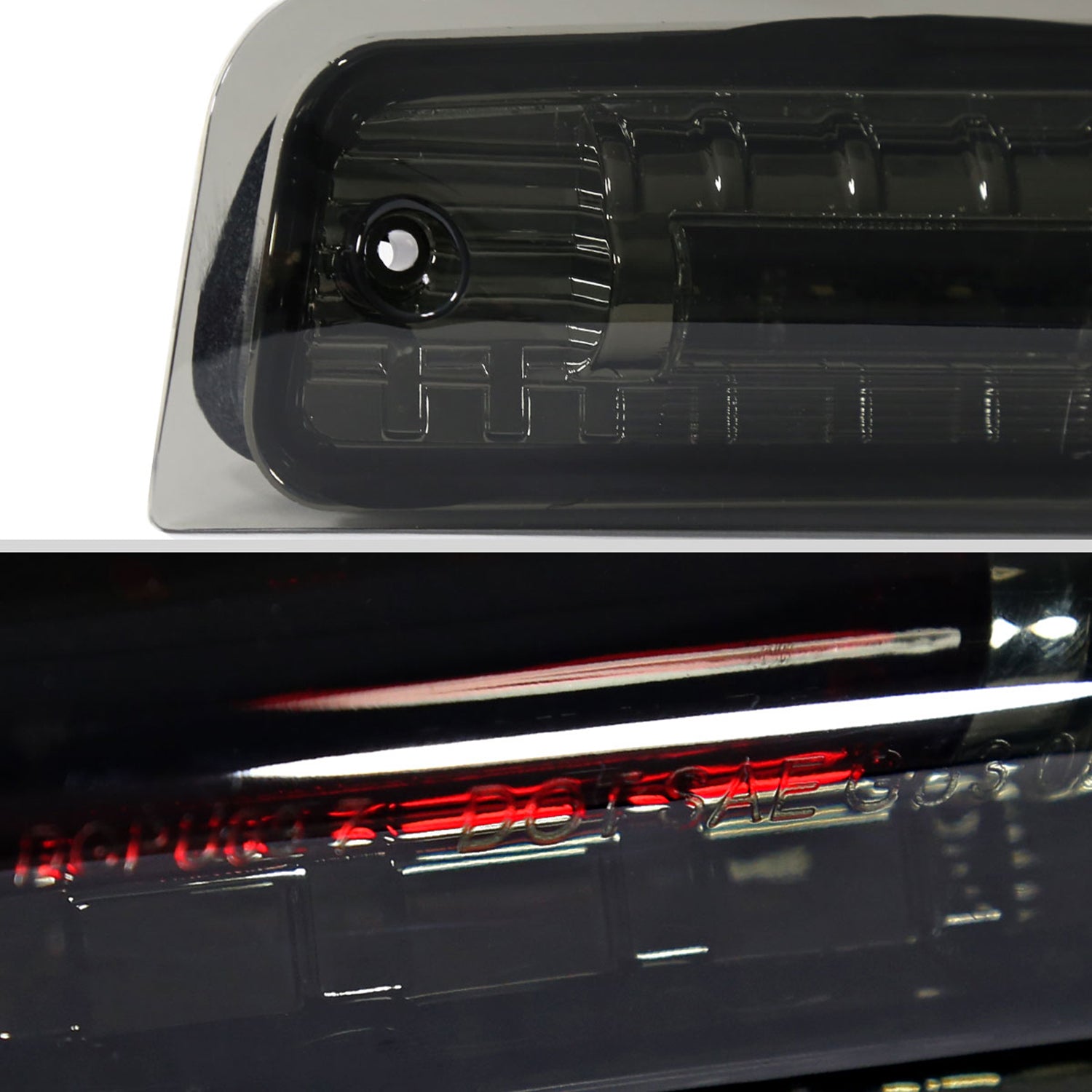 2009-2013 Dodge RAM SMD LED 3rd Brake Light Chrome Housing/Smoke Lens