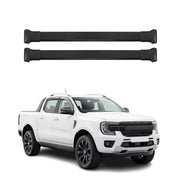Roof Rack Cross Bars Luggage Carrier for Ford Ranger P703 2024-2026 Black 2Pcs