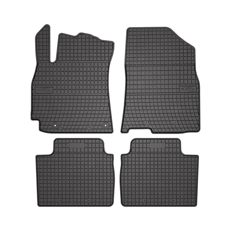 2021-2024 Hyundai Elantra Floor Mats Liners Full Set All Weather Rubber Black