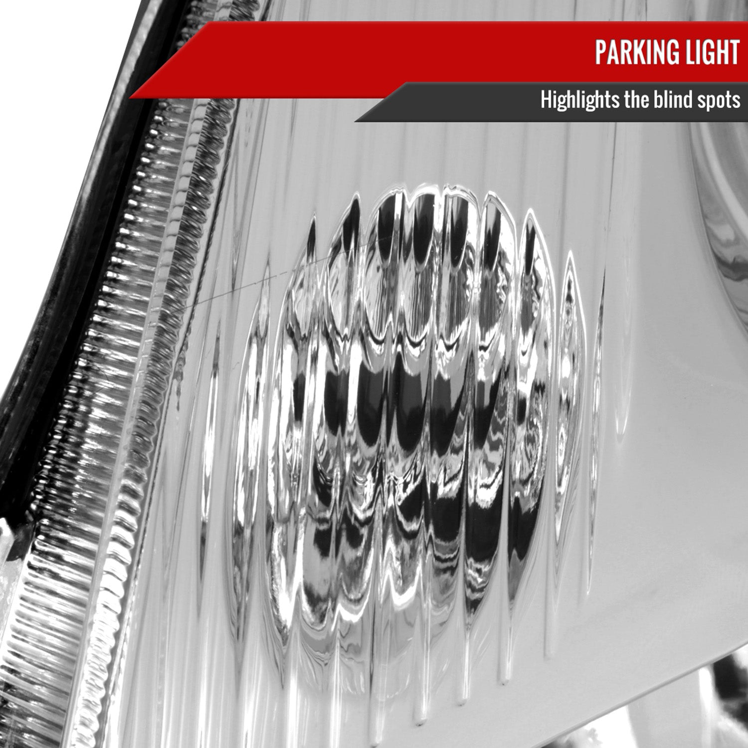 2007-2009 Nissan Sentra Factory Headlights w/Amber Reflector Chrome/Clear