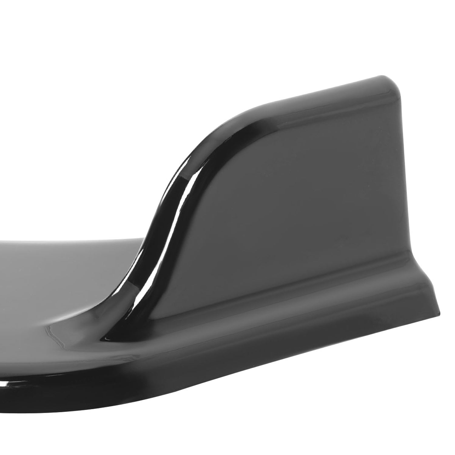 2009-2011 BMW 3 Series E90 Glossy Black 3Pcs Front Bumper Lip Spoiler Kit