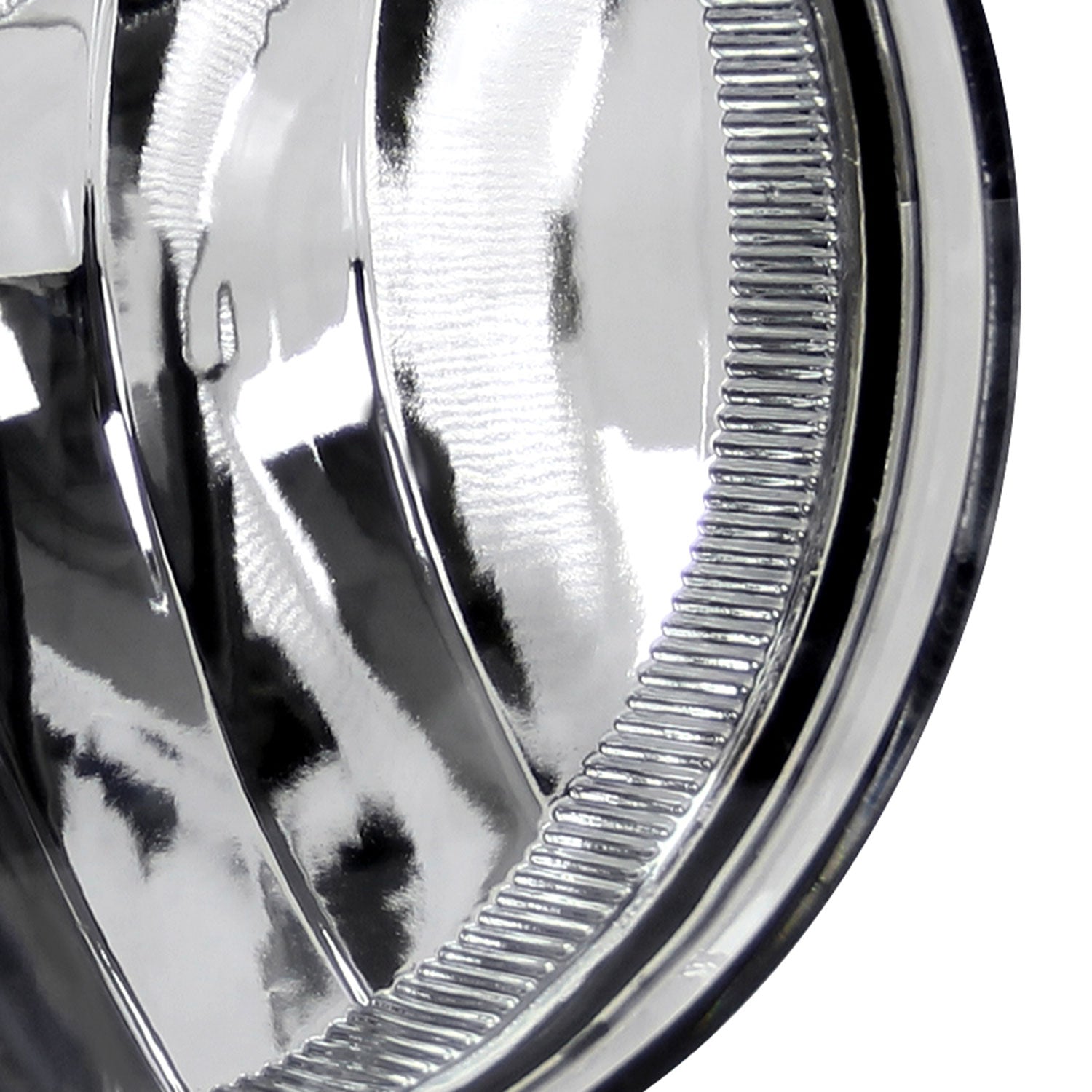 2007-2014 GMC Sierra 1500 2500HD/3500HD H8 Fog Lights Kit Chrome/Clear Lens