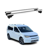 2021-2024 VW Caddy Roof Rack Cross Bars Silver