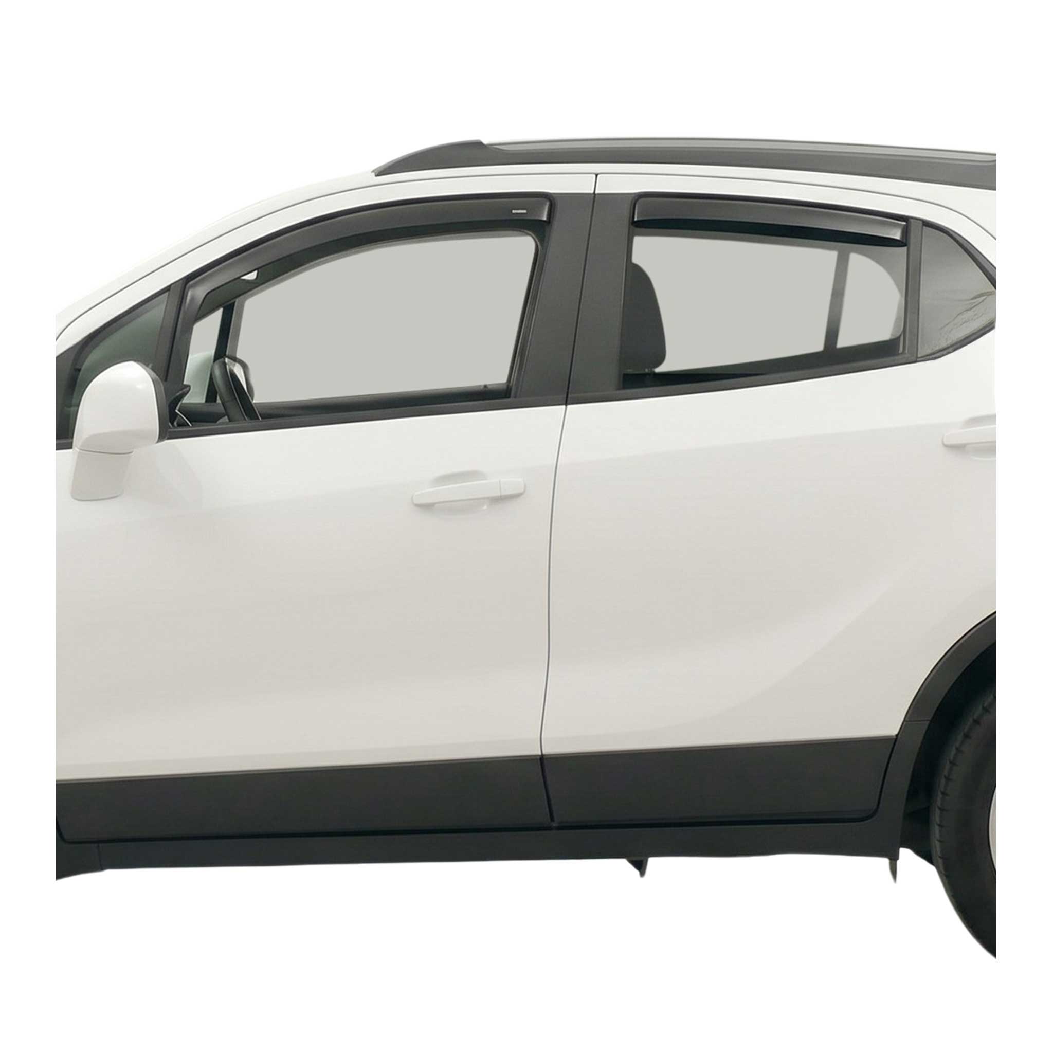 2019-2025 Subaru Forester V Window Visor Vent Rain Deflector 4Pcs Smoke