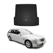 2004-2009 Mercedes E Class S211 Wagon Premium Cargo Liner Trunk Mat All Weather Heavy Duty Black