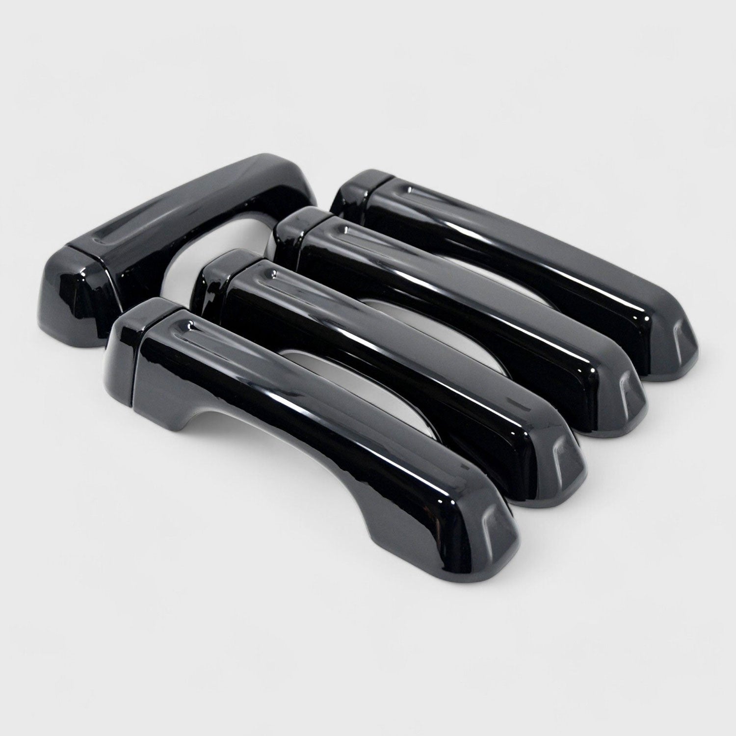 2018-2025 Jeep Wrangler JL Door Handle Cover Gloss Black 10Pcs ABS Plastic