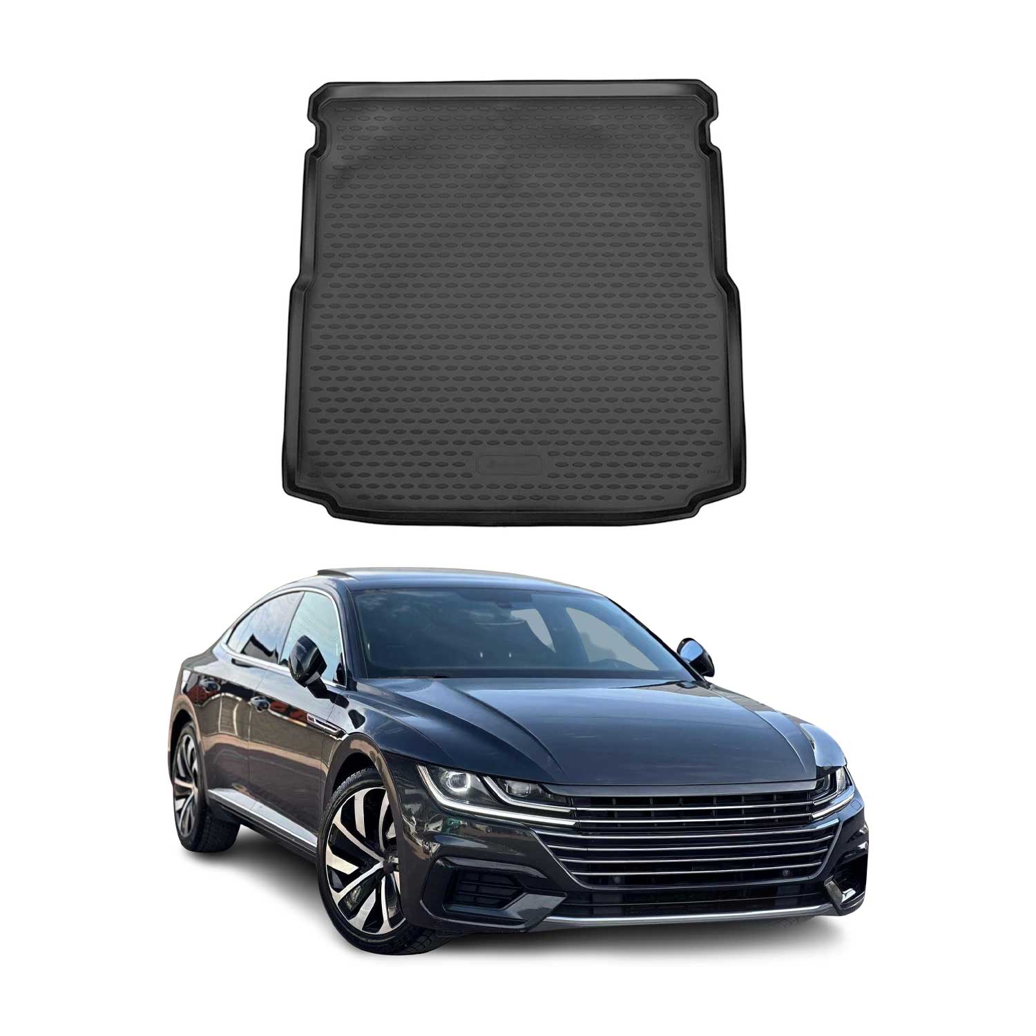 2019-2023 VW Arteon Cargo Liner Trunk Mat All Weather Black