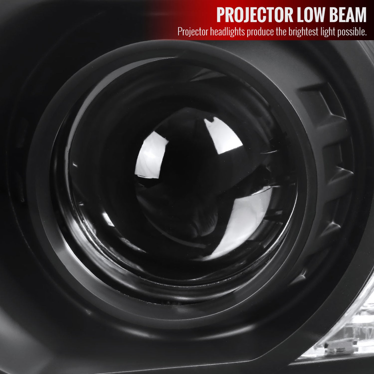 2007-2013 Chevy Avalanche/ 07-2014 Tahoe Suburban LED C-Bar Headlights Black