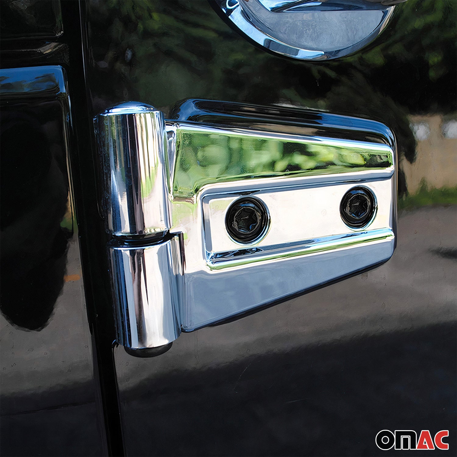 2007-2018 Jeep Wrangler Door Hinge Cover 10Pcs ABS Chrome Set