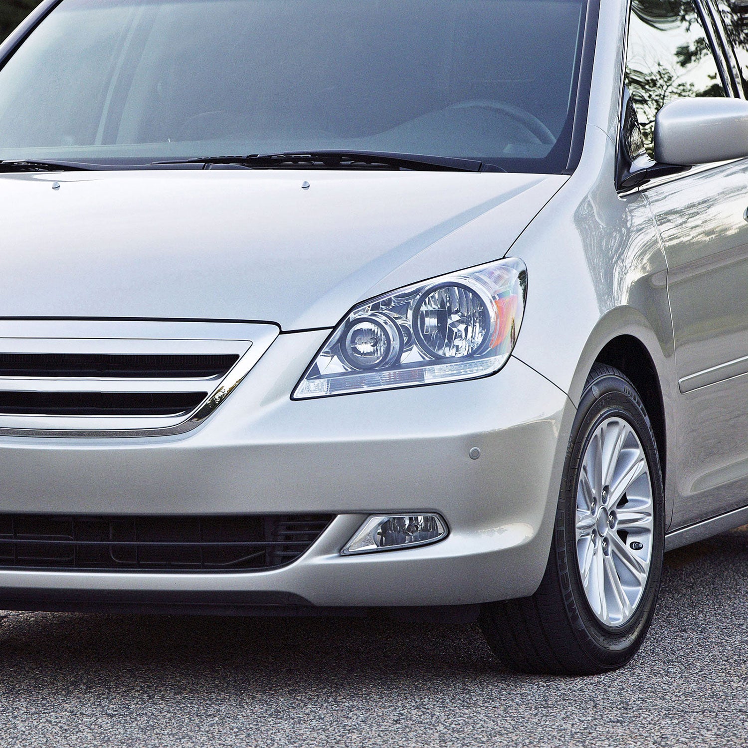 2005-2007 Honda Odyssey H8 Fog Lights Kit Chrome Housing/Clear Lens