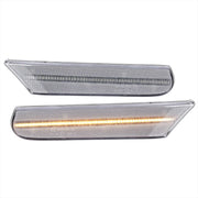 For Porsche 911 986/996 1997-2006 LED Turn Signal Light Clear Lens Sequential