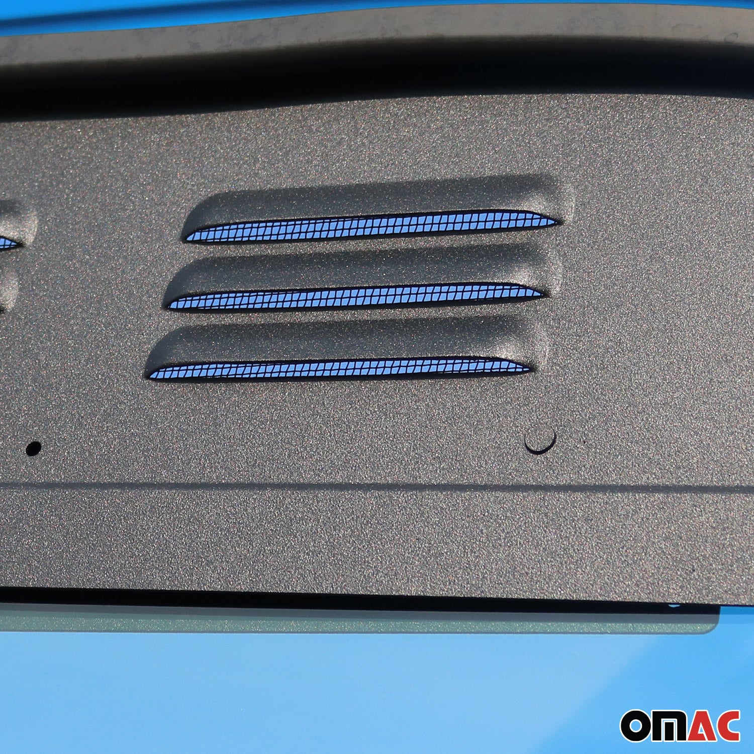 2015-2025 Ford Transit Car Ventilation Window Air Vent Aluminium Black 2Pcs