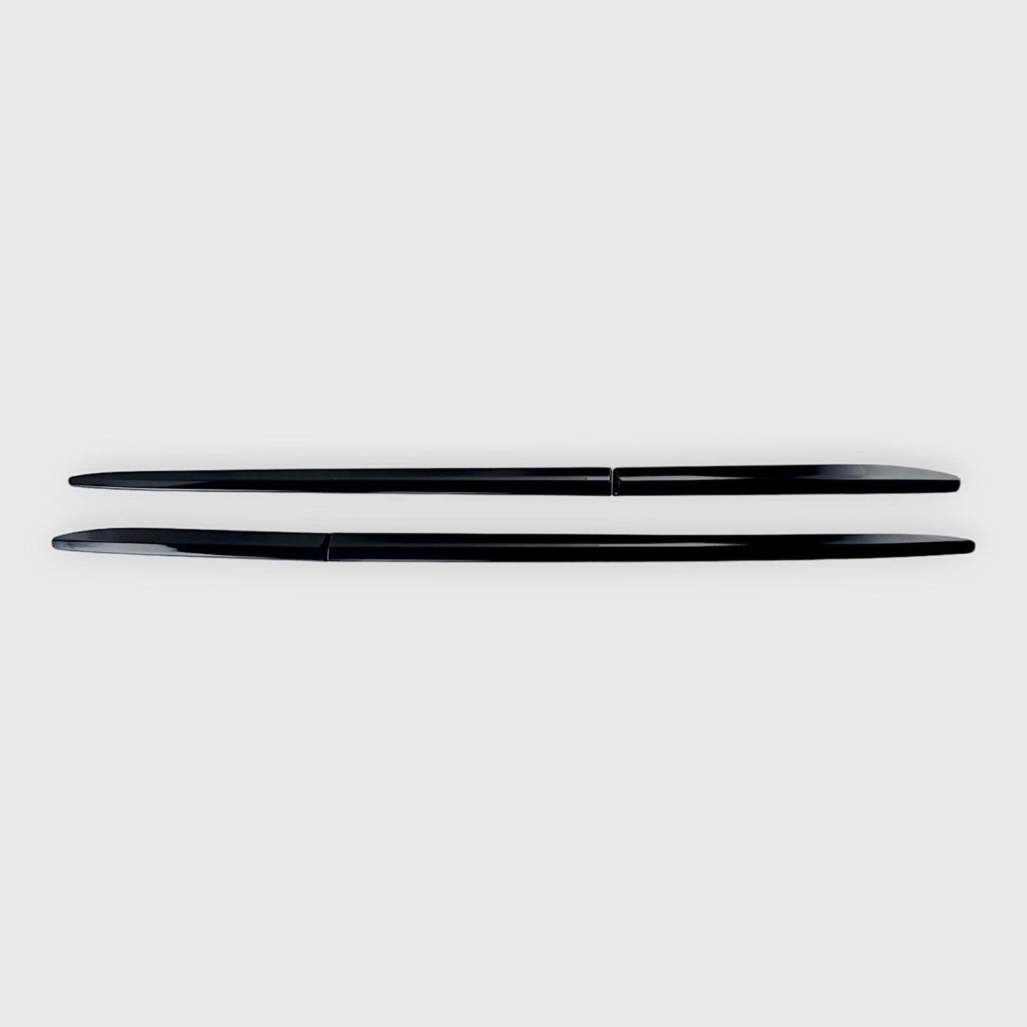 2020-2025 Ford Explorer Side Door Molding Trim Set Gloss Black 4Pcs ABS Plastic