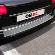 2006-2010 VW Passat B6 Rear Bumper Sill Cover Protector Guard Brushed Stainless Steel