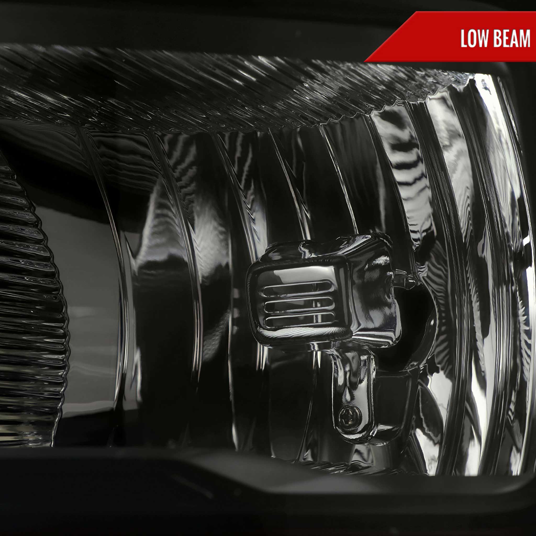 For Ford F-150 2021-2023 Factory Style Headlight Black Housing Smoked Lens