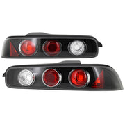 1994-2001 Acura Integra Hatchback Tail Lights Matte Black Housing/Clear Lens