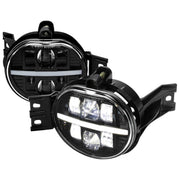 2002-2008 Dodge RAM 1500/2500/3500/Durango LED Fog Lights Kit Glossy Black