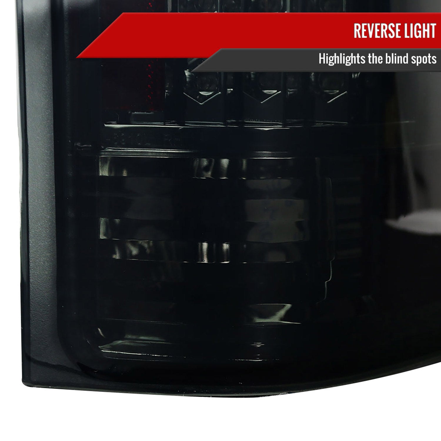 2007-2014 Chevy Silverado LED Tail Lights - OZ Chrome Housing/Smoke Lens