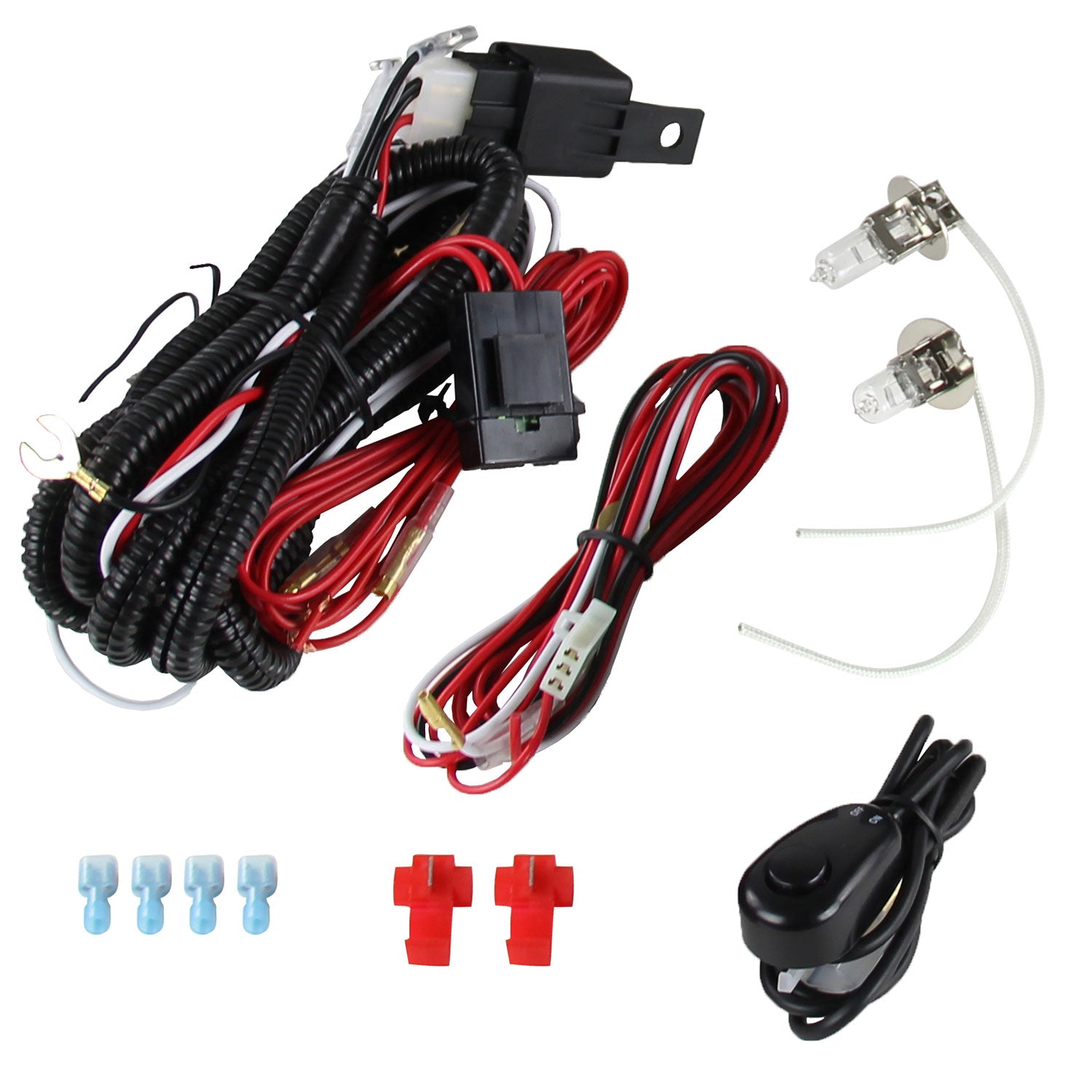 1999-2005 VW Jetta/Bora Mk4 H3 Fog Lights Kit Chrome/Clear Lens