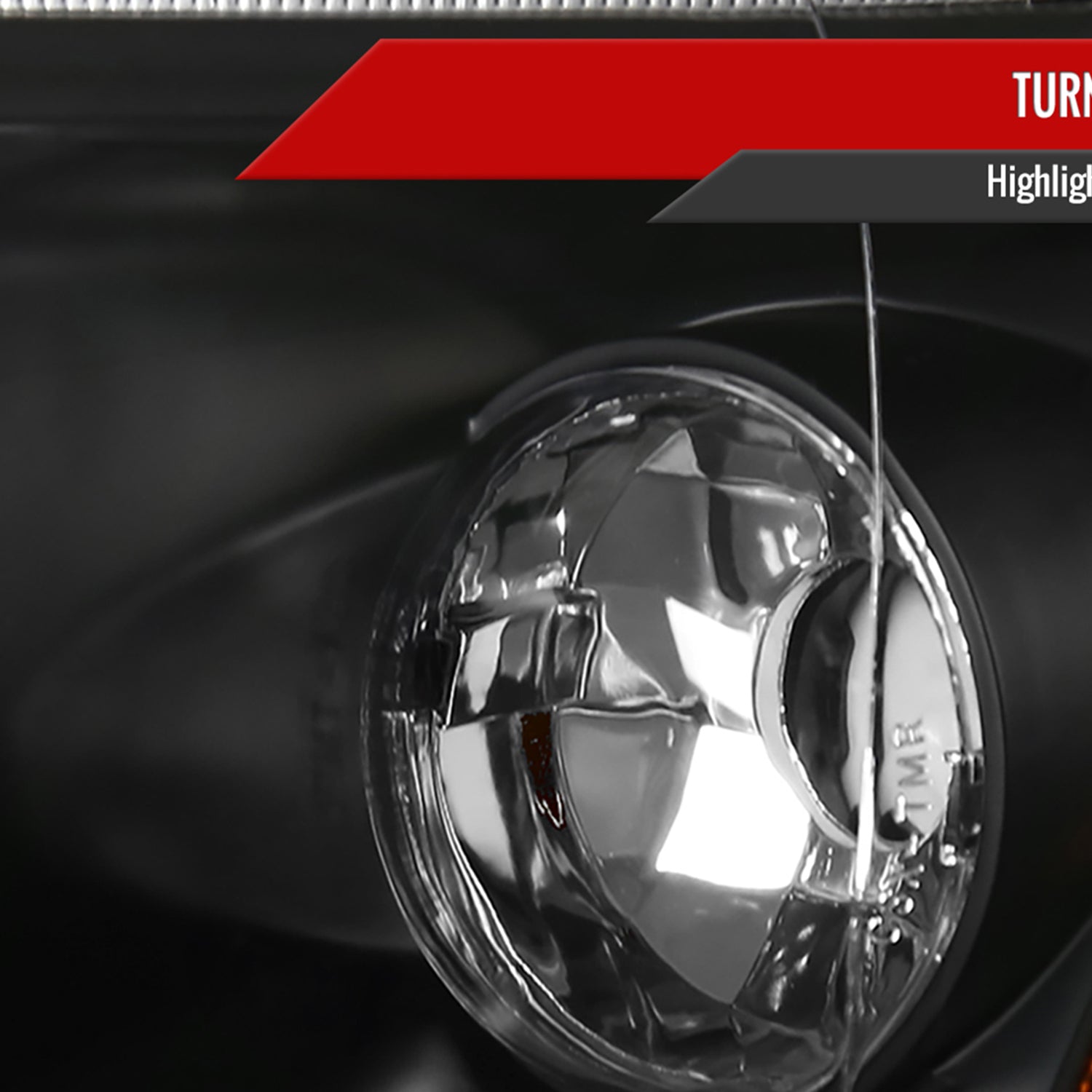 1999-2000 Honda Civic Dual Halo Projector Headlights Matte Black/Clear Lens