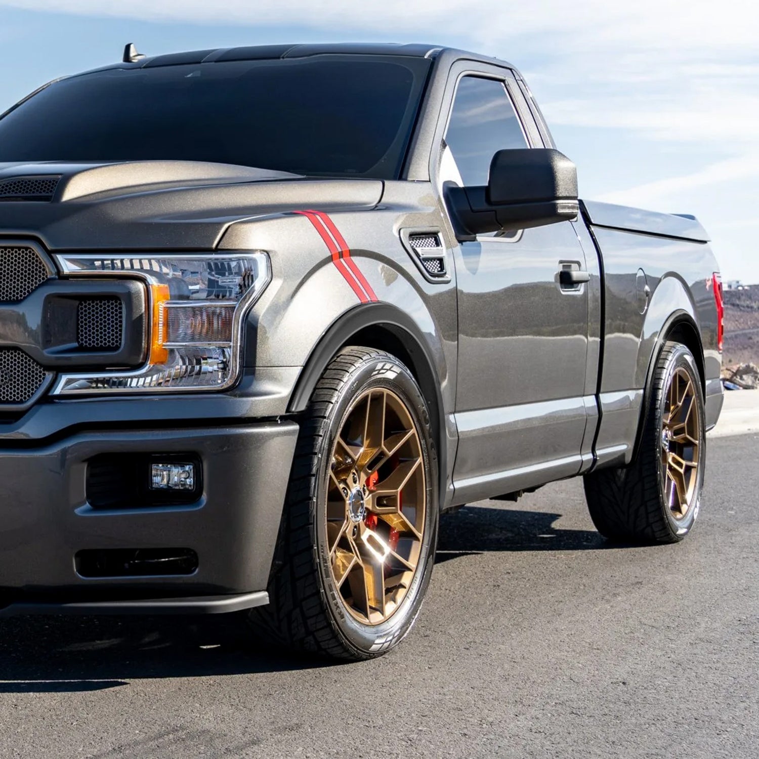 2018-2020 Ford F-150 Smooth Factory Style Fender Flares Wheel Protector