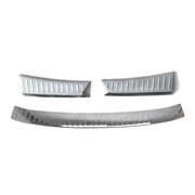 Rear Bumper Guard & Trunk Sill Cover for Ford Escape 2013-2016 Set S.Steel 3Pcs