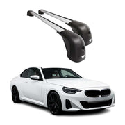 2020-2024 BMW 2 Series G42 F44 Roof Racks Cross Bars Silver