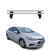 2016-2019 Chevrolet Cruze HB Roof Rack Cross Bars Silver