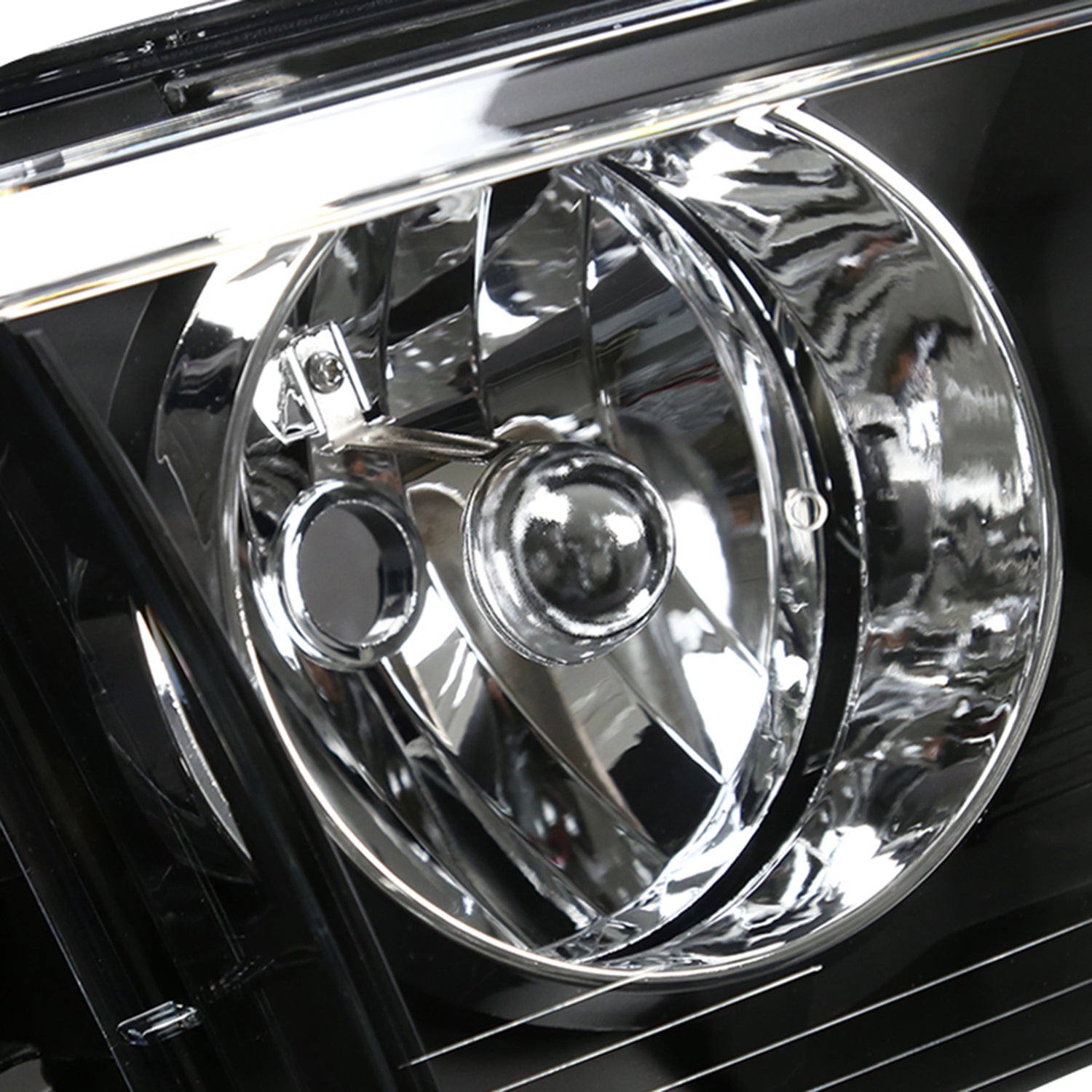 2006-2010 Dodge Charger Factory Style Headlights Matte Black/Clear Lens