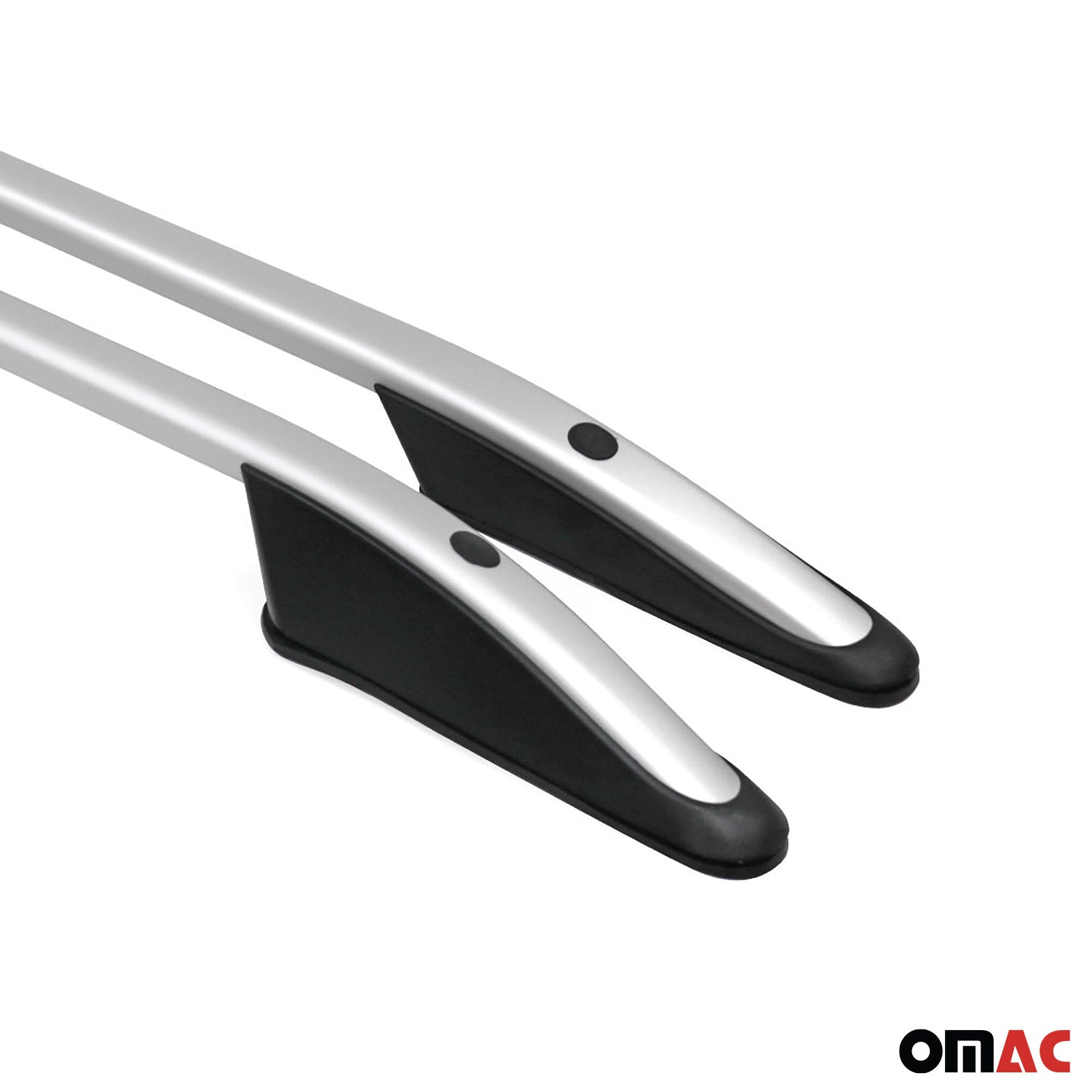 2015-2025 Ford Transit L2 MWB Roof Rack Rails Side Rails Silver