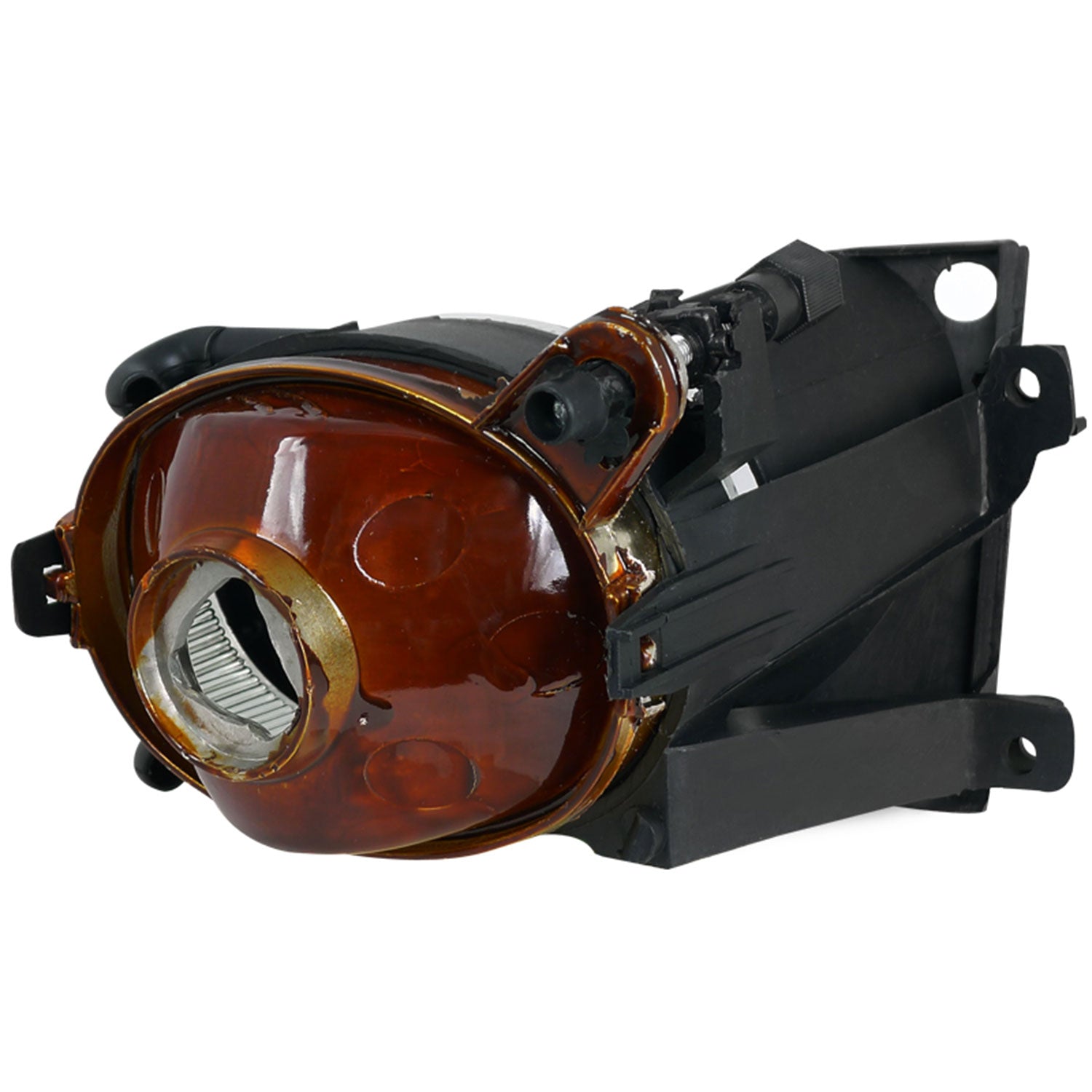 2001-2003 BMW E39 5 Series Fog Lights Chrome Housing/Clear Lens