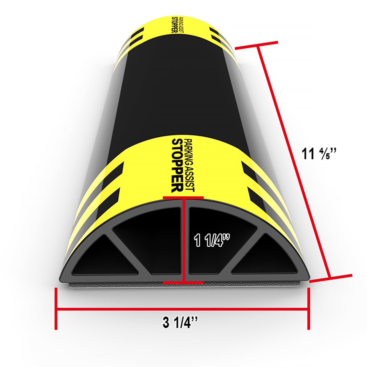 PVC Parking Assist Wheel Stopper Curb Parking Block Car RV Trailer 2 Pcs