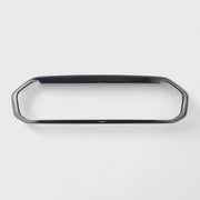 2019-2023 Ford Ranger Grille Overlay Gloss Black 1Pcs ABS Plastic