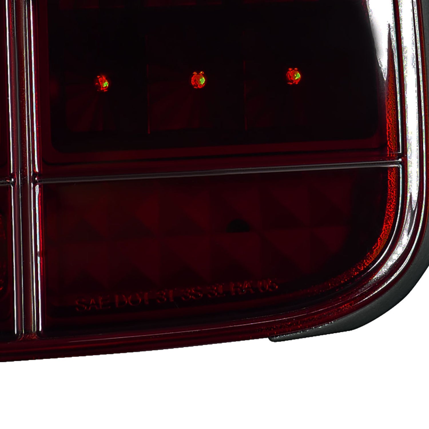 2005-2009 Ford Mustang Sequential LED Tail Lights Chrome/Red Smoke Lens
