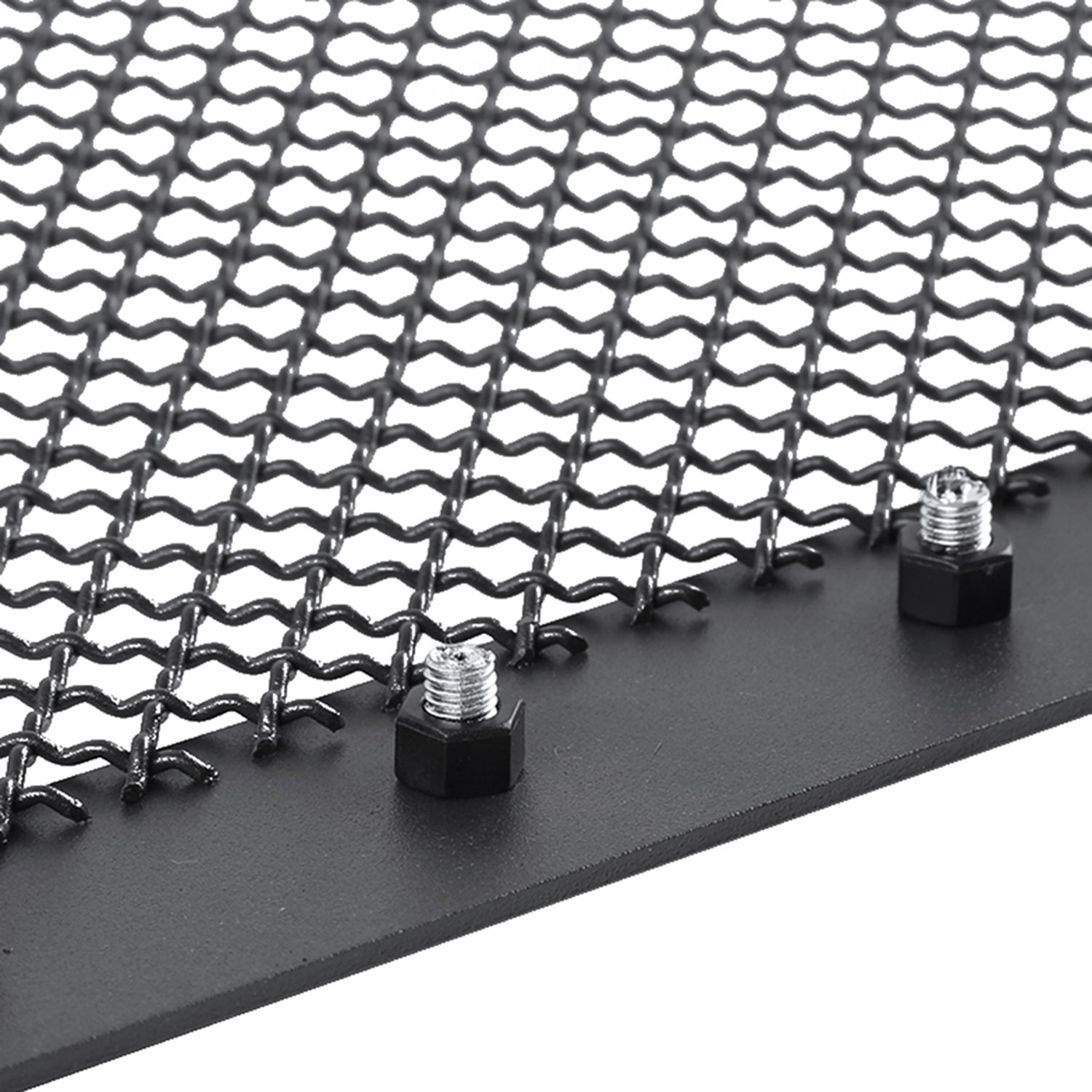 2016-2018 GMC Sierra 1500 Rivet Style Black S.Steel Mesh Grille Insert