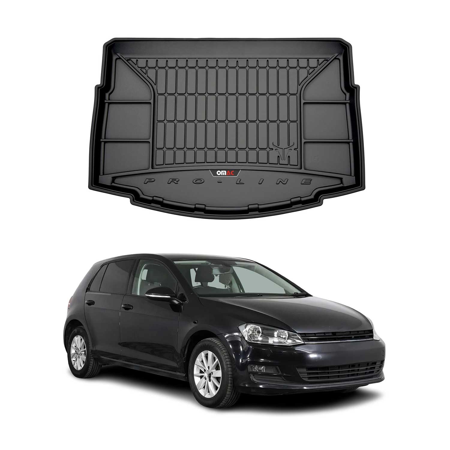2015-2021 VW Golf Mk7 Premium Cargo Liner Trunk Mat All Weather Heavy Duty