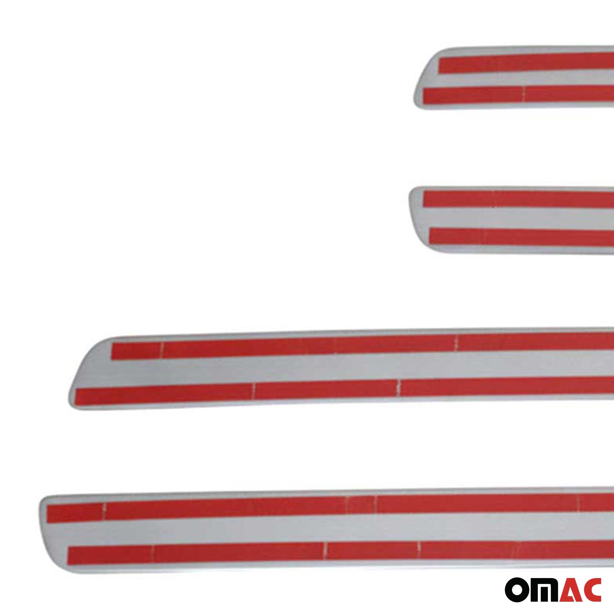 2015-2021 VW Golf Mk7 Door Sill Scuff Plate Scratch Protector Stainless Steel 4 Pcs